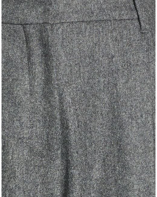 Max Mara Gray Pants Virgin Wool, Elastane