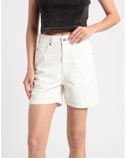 Dickies White Shorts & Bermuda Shorts