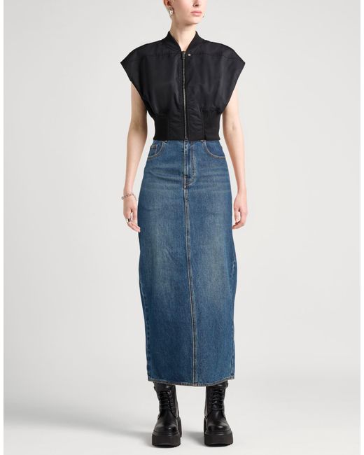 Area Blue Denim Skirt
