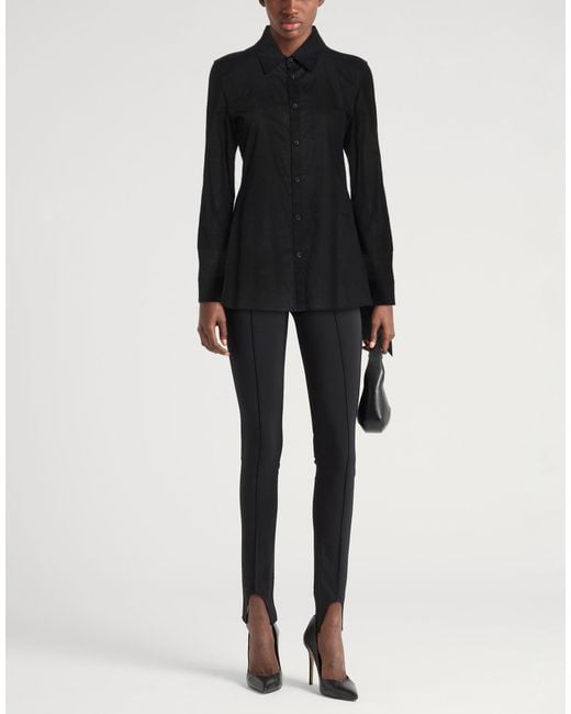 Y's Yohji Yamamoto Black Shirt Cotton