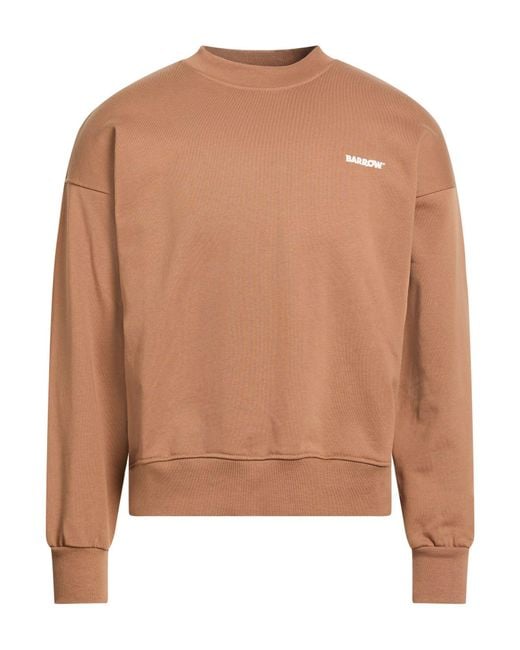 Barrow Brown Sweatshirt Cotton for men