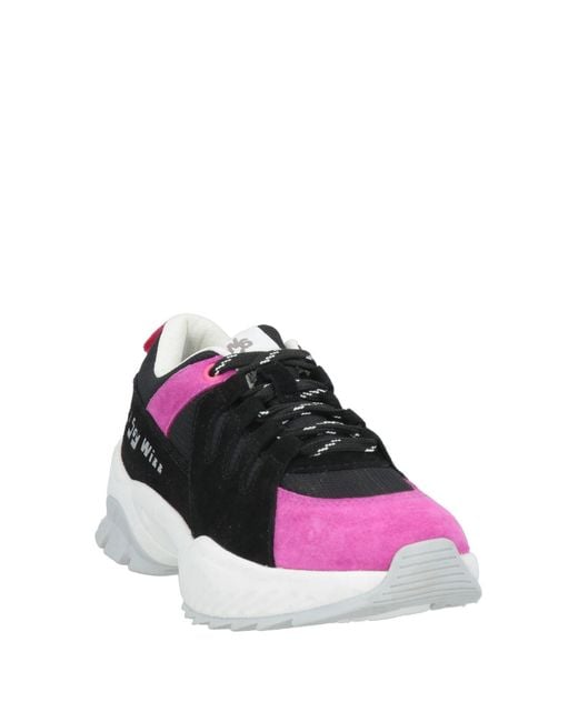 W6yz Black Trainers