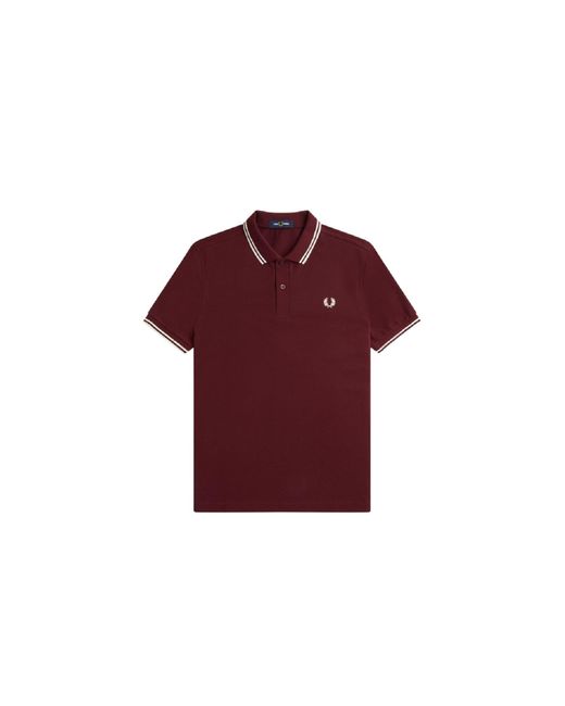 Polo Fred Perry pour homme en coloris Red