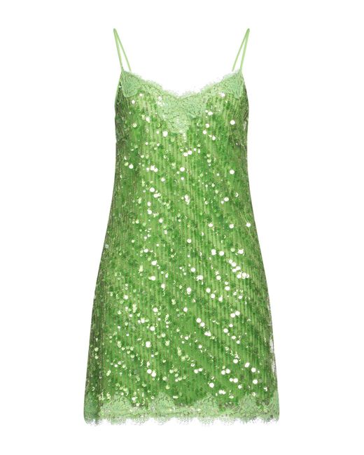 ERMANNO FIRENZE Green Mini-Kleid