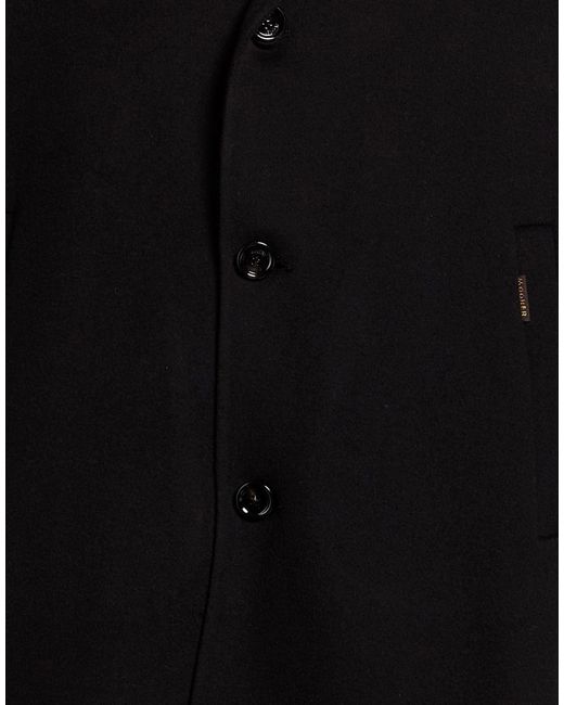 Moorer Black Coat for men