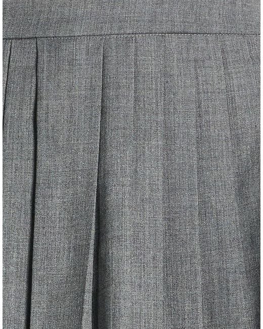 Sandro Gray Shorts & Bermuda Shorts Polyester, Virgin Wool, Elastane