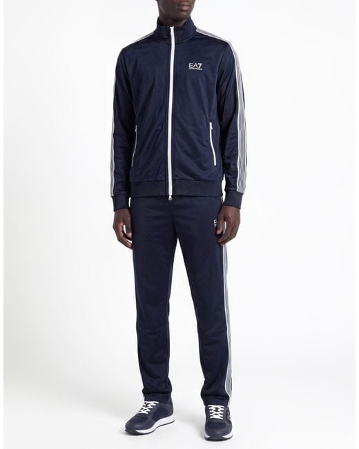 EA7 Blue Tracksuit for men