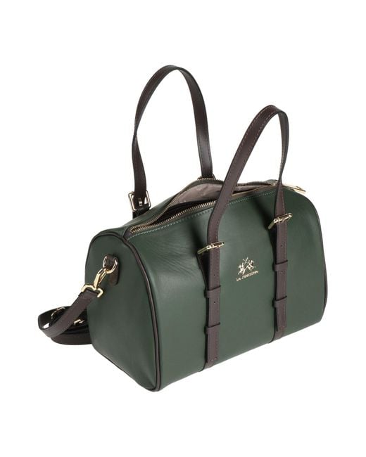 La Martina Green Handbag