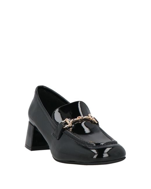 Jeffrey Campbell Black Loafers Leather
