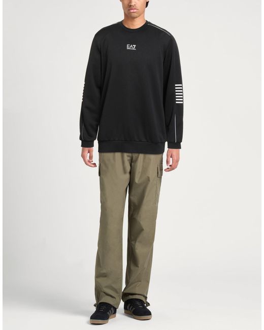Sudadera EA7 de hombre de color Black