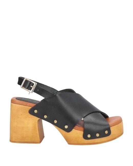 SOFIA MARE Black Sandale