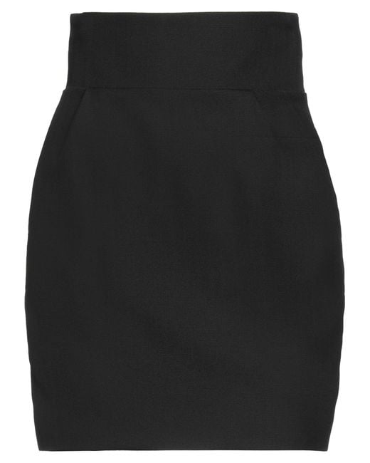 Alexandre Vauthier Black Minirock