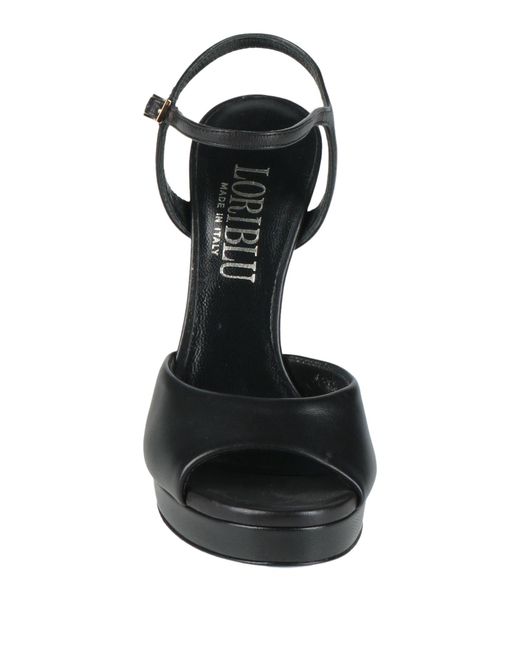 Loriblu Black Sandals Leather