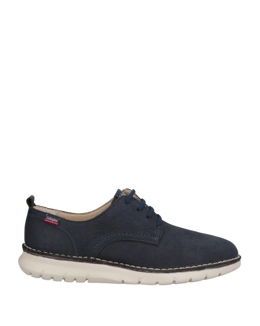 Callaghan Blue Adaptaction Midnight Lace-Up Shoes Leather for men