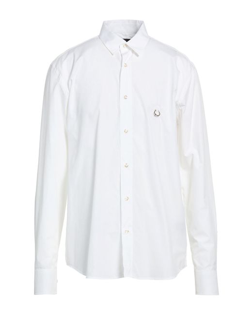 John Richmond White Shirt Cotton for men
