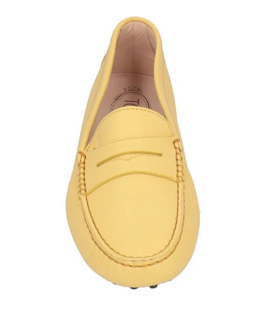 Tod's Yellow Loafer