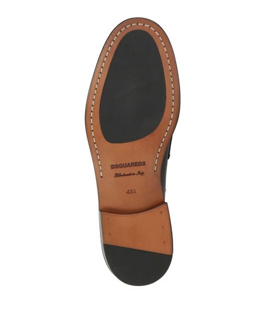 DSquared² Black Loafer for men