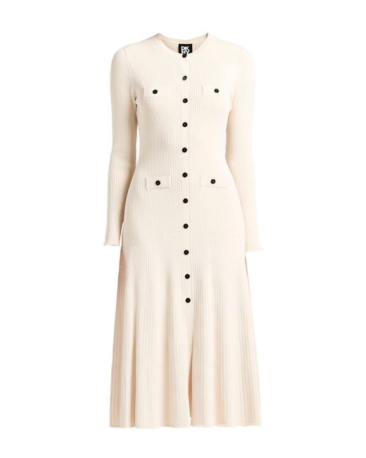 DKNY Natural Midi Dress