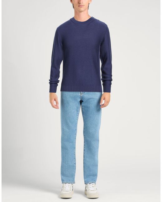 Alpha Studio Pullover in Blue für Herren