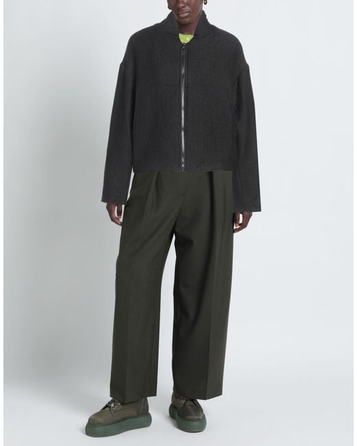 Masnada Black Jacket Wool