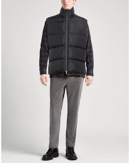 Jil Sander Black Vest Polyamide for men
