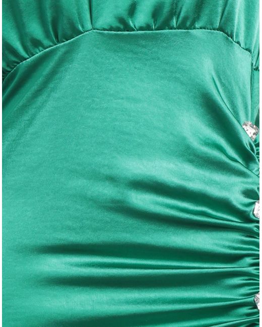 VANESSA SCOTT Green Mini Dress Polyester