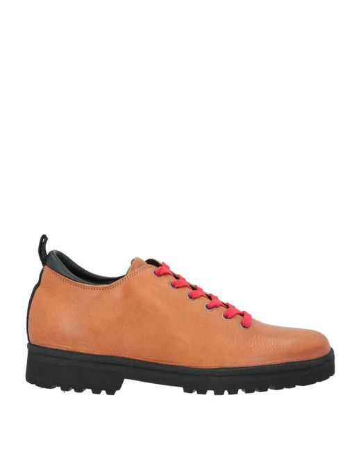 Pànchic Brown Lace-up Shoes for men