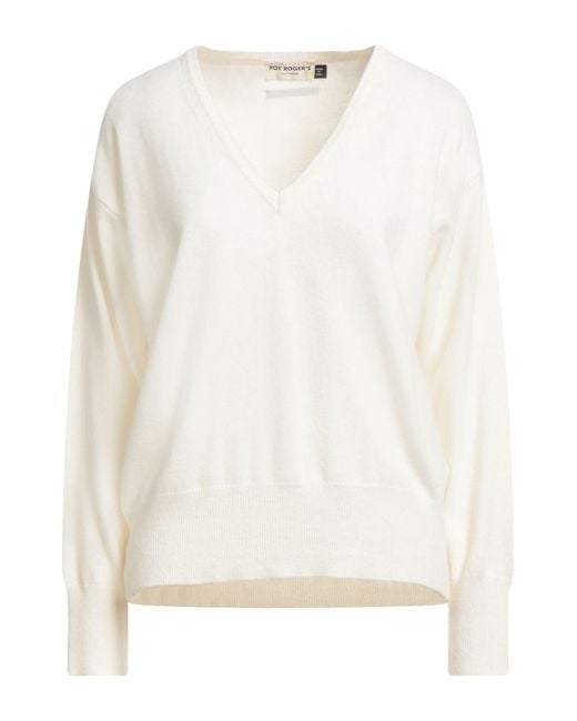 Roy Rogers White Pullover