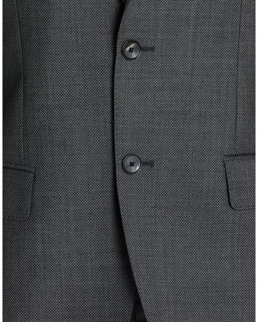 Roda Black Suit Wool for men