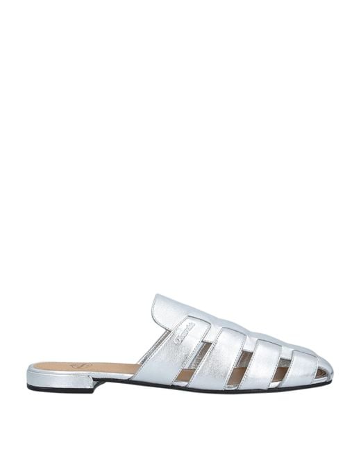 Church's White Mules & Clogs Soft Leather