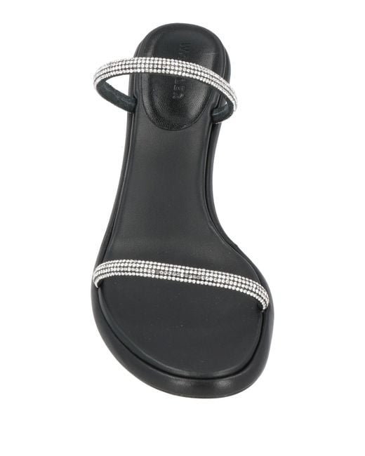 Wandler Black Sandals