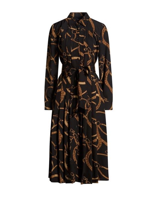 Ralph Lauren Black Midi Dress