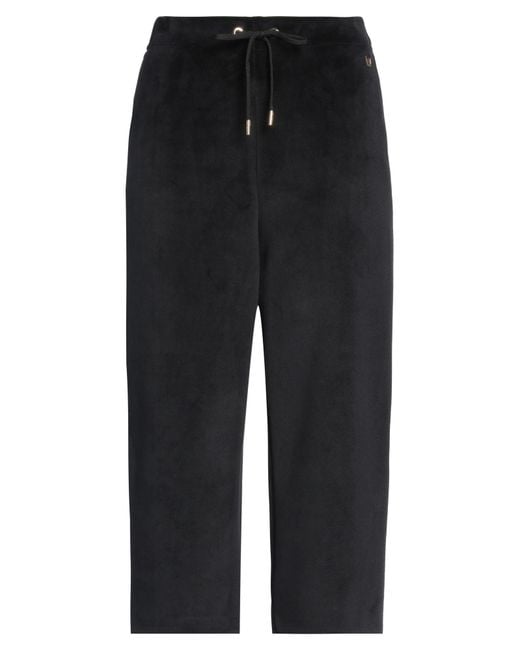 Versace Jeans Black Pants Polyester, Elastane, Cotton