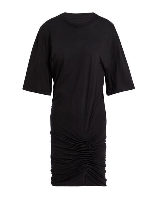 Laneus Black Mini Dress Cotton