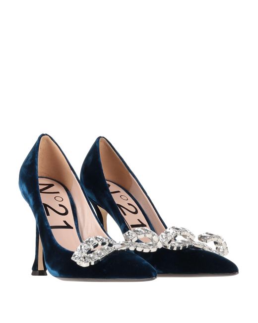 N°21 Blue Pumps