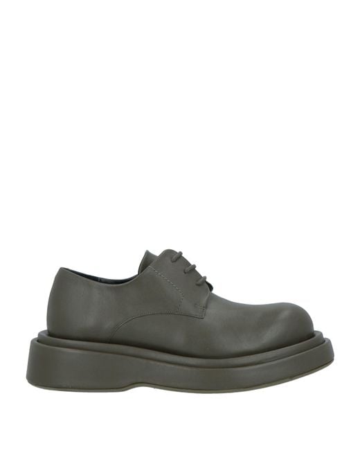 Paloma Barceló Green Lace-up Shoes