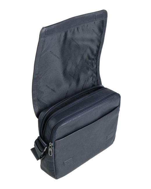 Piquadro Blue Cross-Body Bag for men