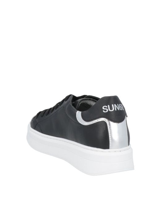 Sun 68 Black Sneakers