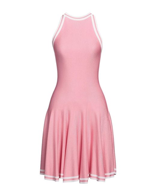 Balmain Pink Mini Dress