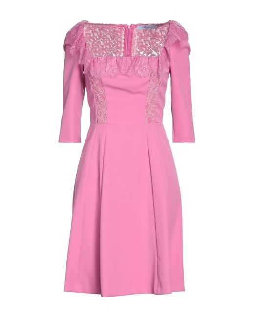 Blumarine Pink Short Dress