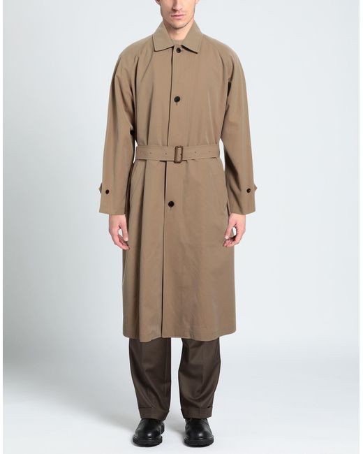 Auralee Natural Overcoat & Trench Coat for men