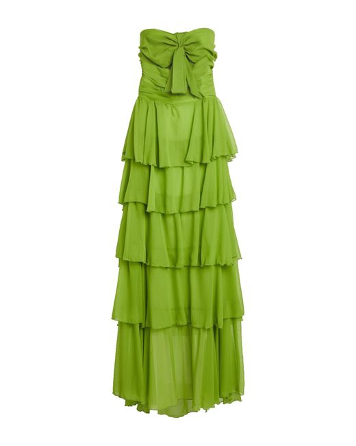 W Les Femmes By Babylon Green Maxi Dress