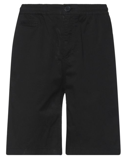 Iuter Black Shorts & Bermuda Shorts for men