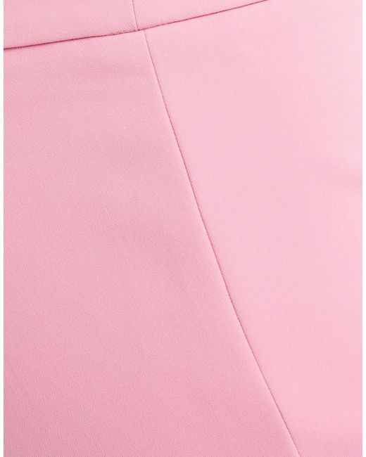 Moschino Pink Pants Polyester, Polyurethane