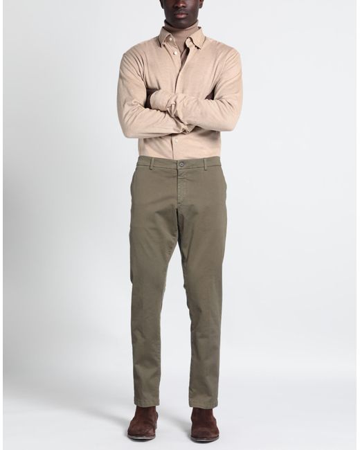 Maison Clochard Gray Trouser for men