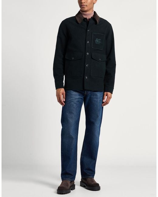 Etro Black Jacket for men