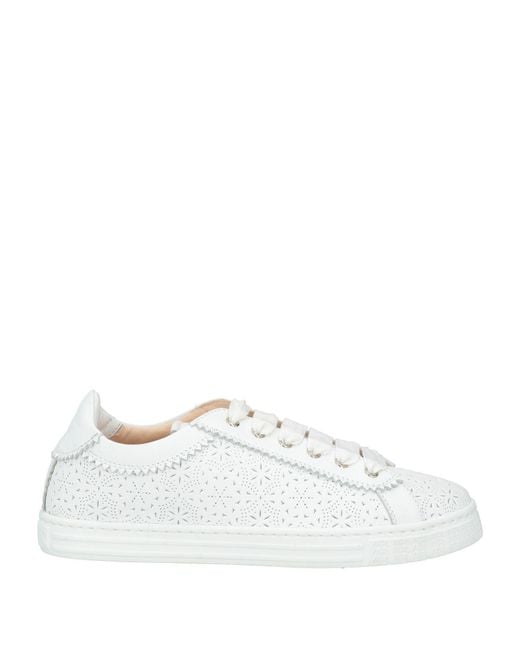 Agl Attilio Giusti Leombruni White Sneakers Leather