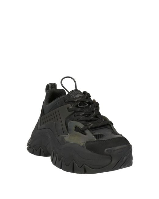 Buffalo Black Trainers