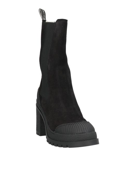 Pollini Black Ankle Boots
