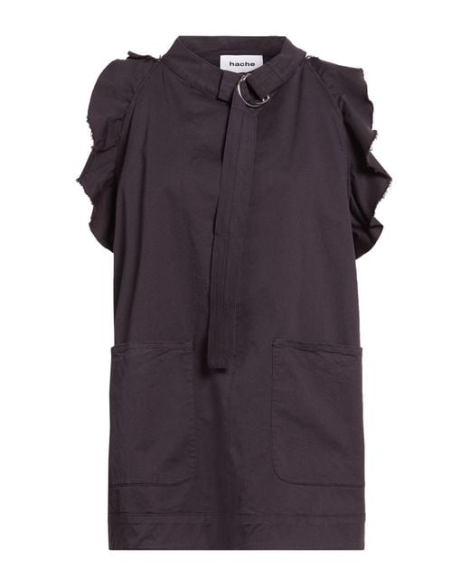 Hache Purple Tops